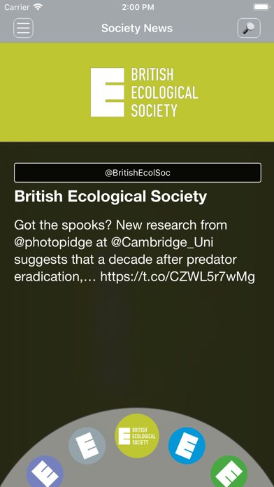 British Ecological Society Jnl screenshot 2