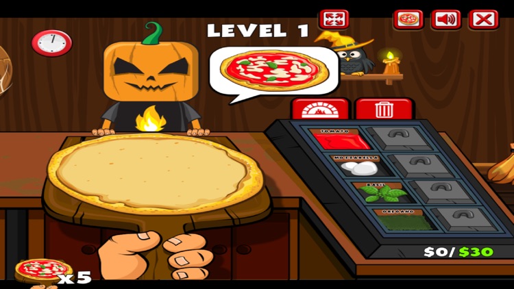 Halloweenpizzashop