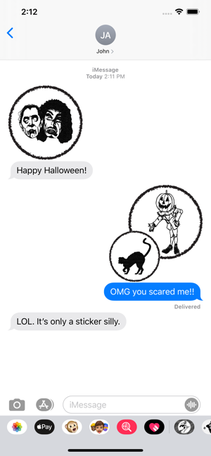 Creepy Halloween - Stickers(圖2)-速報App