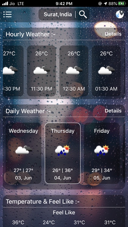 Live  Weather - Live Forecast screenshot-2