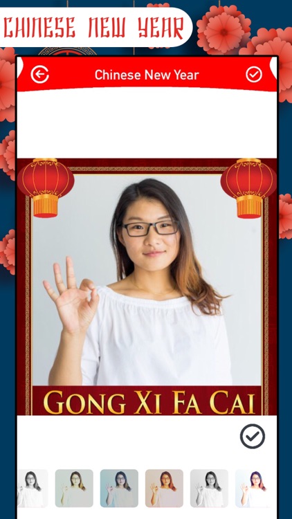 Chinese New Year Frame&Sticker screenshot-4