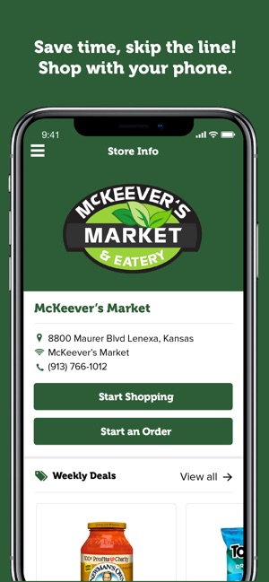 McKeever's Mobile Checkout