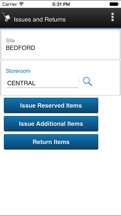 IBM Maximo Issues and Returns