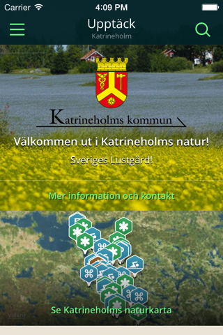 Katrineholms Naturkarta - náhled