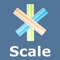 Scale measure ruler is useful in marking or measuring small objects in geometry or technical drawings or engineering purposes