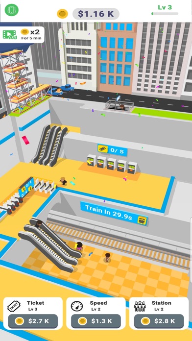Idle Metro Station screenshot 4