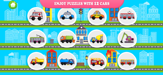 Car Puzzles for Kids(圖2)-速報App