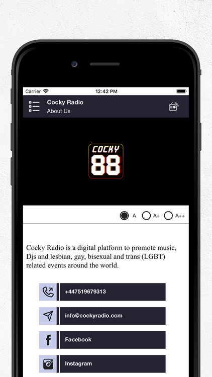 Cocky Radio screenshot-4