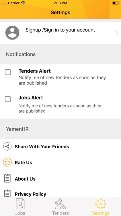 Yemen HR - Jobs and Tenders screenshot-4