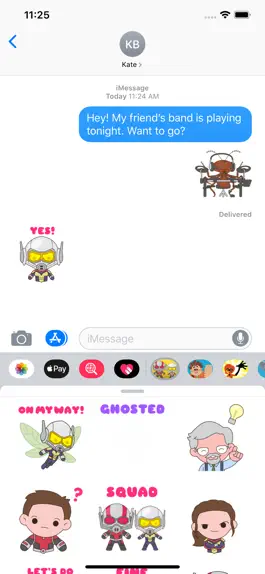 Game screenshot Ant-Man and The Wasp Stickers mod apk