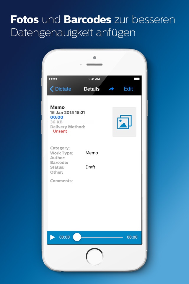 Philips voice recorder screenshot 4