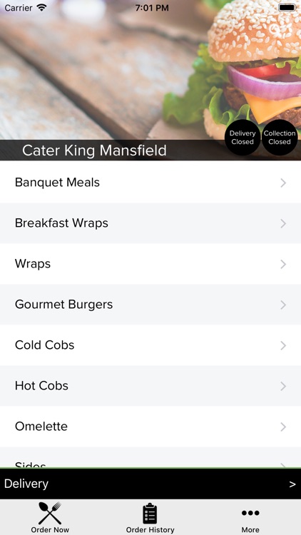 Cater King Mansfield