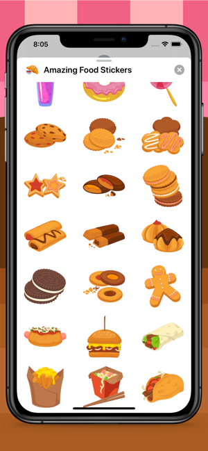 Amazing Food Stickers(圖4)-速報App