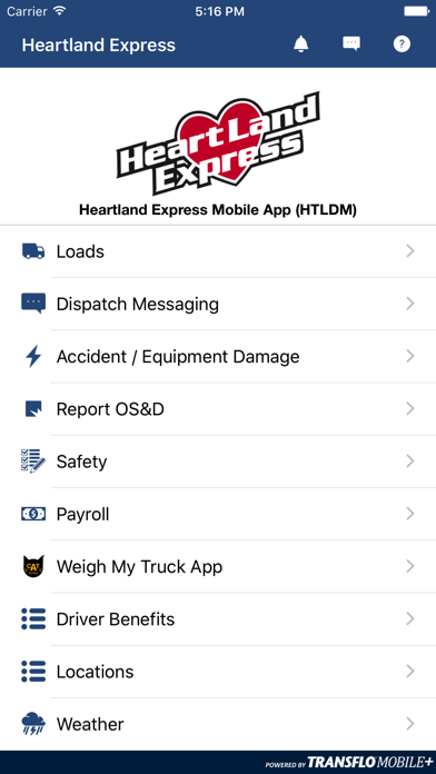 How to cancel & delete Heartland Express - Driver App from iphone & ipad 1
