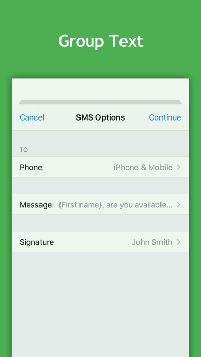 How to cancel & delete Smart Group Text & Email from iphone & ipad 2