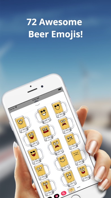 Cold Beer Emojis - Brew Text screenshot 2