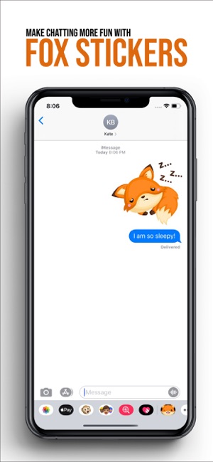 Cute Fox Sticker Collection(圖3)-速報App