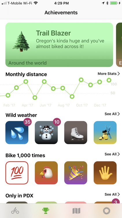 Ride App—automatic ride mapper