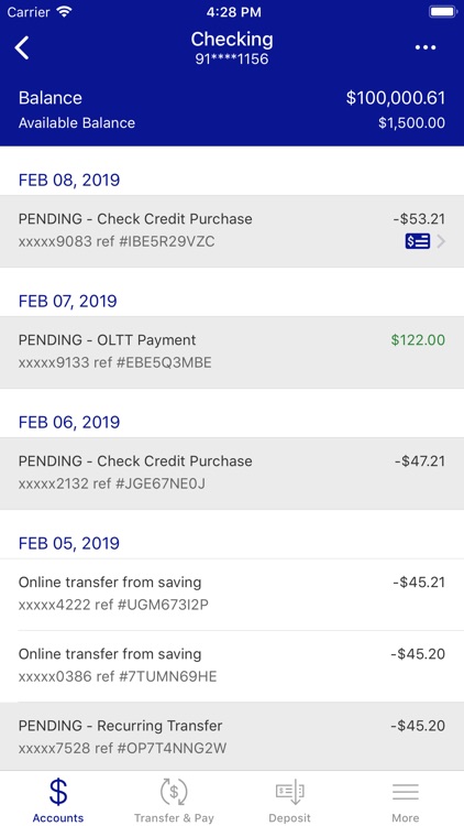 Bank of Bartlett screenshot-3