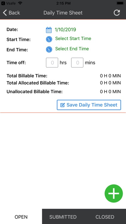 SystemX TimeSheets