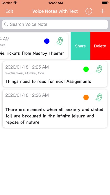 Voice Notes With Text screenshot-5