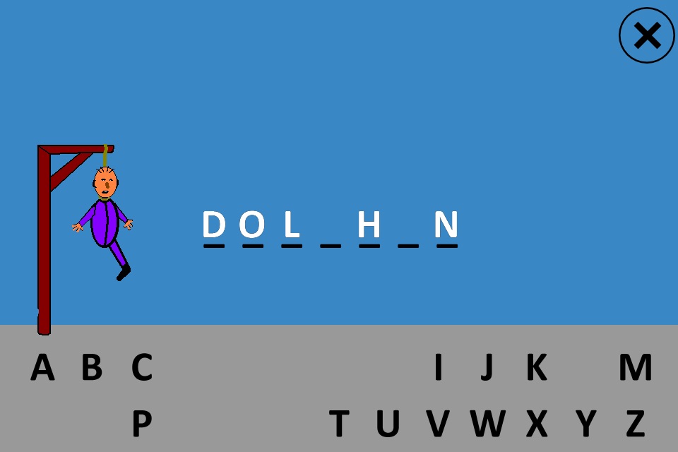 Classic Hangman Touch screenshot 3