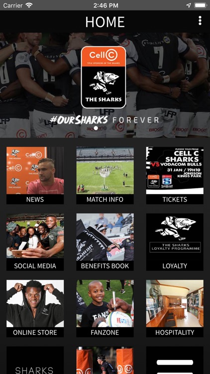 The Sharks Mobile App