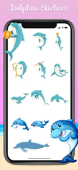 Game screenshot Ocean Dolphin Stickers apk