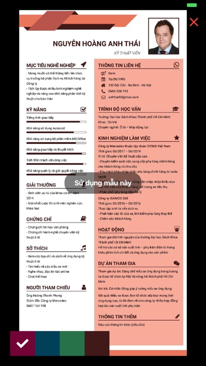 CV365 - Tạo CV online đẹp screenshot-4