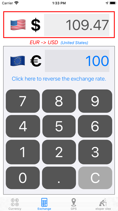 Currency: EURO Converter screenshot 3