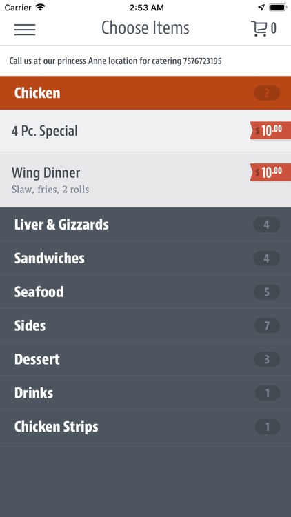 Feather N Fin Fried Chicken