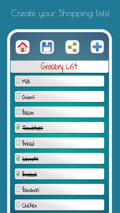 Grocery Lists – Smart shopping