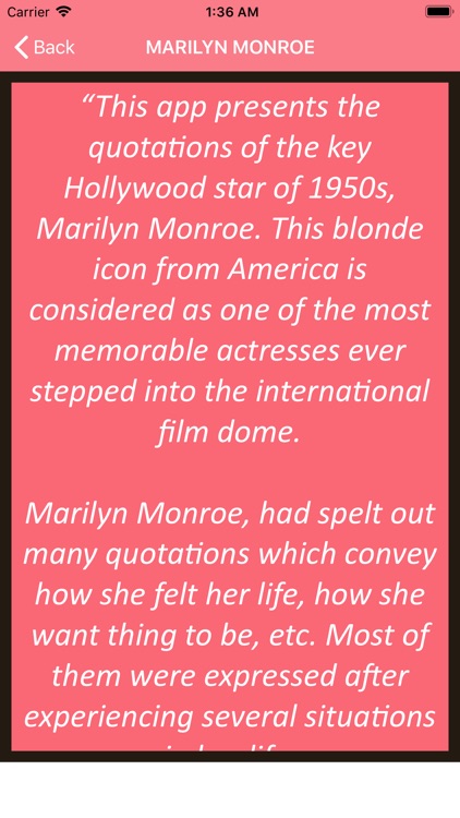 Marilyn Monroe Wisdom screenshot-4