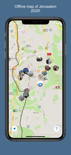 Jerusalem 2020 — offline map(圖1)-速報App