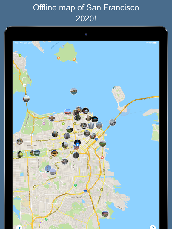 Screenshot #4 pour San Francisco — offline map