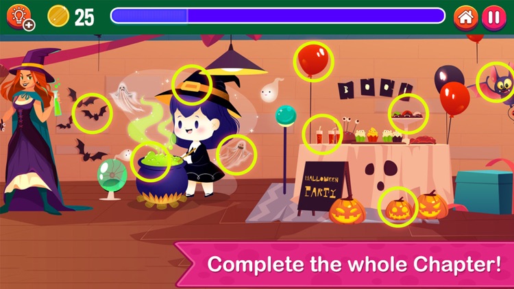 Halloween Differences Spot It! screenshot-3