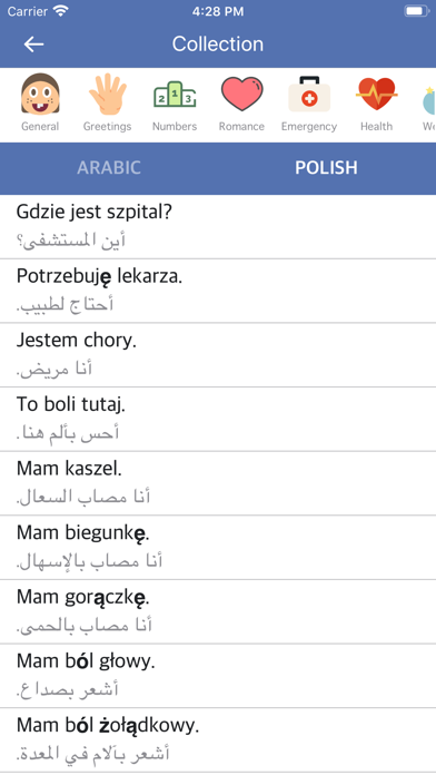Arabic Polish Dictionary screenshot 2