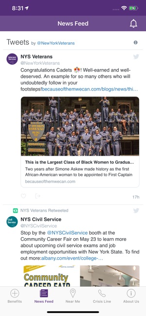 NYS Veterans Official NY App(圖2)-速報App