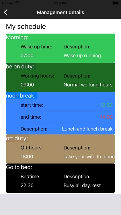 Time Management-My screenshot-3