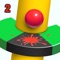 Ball Smash 3D game is an exciting adventure of the bouncing ball through the spiral helix