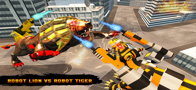 Robot Lion Vs Tiger Robot(圖1)-速報App