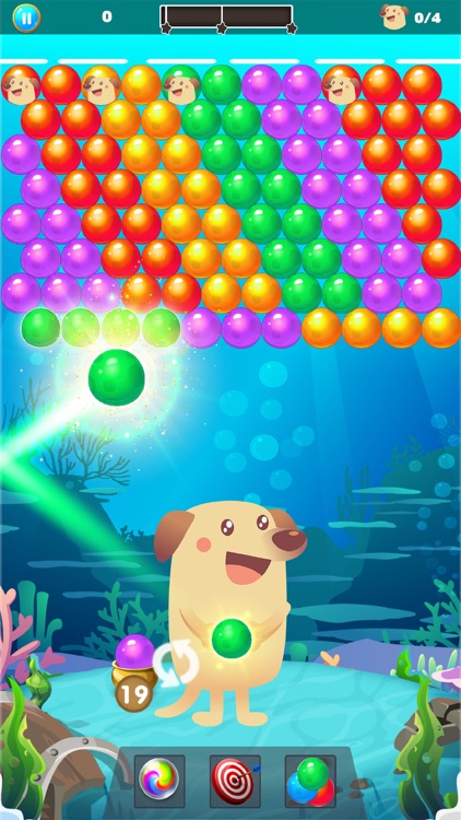 Bubble Shooter Dog Classic