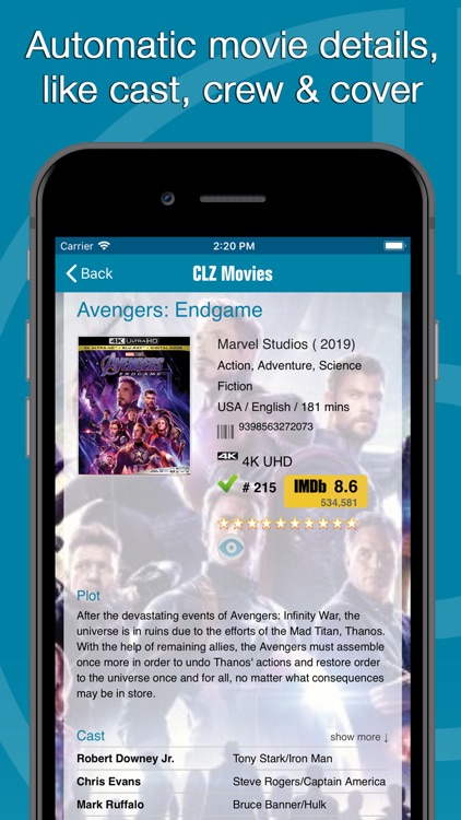 CLZ Movies - Movie Database
