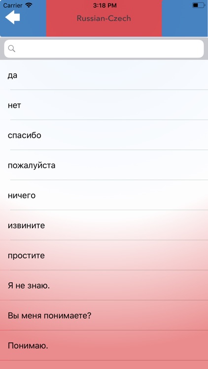 Czech Russian Dictionary screenshot-3
