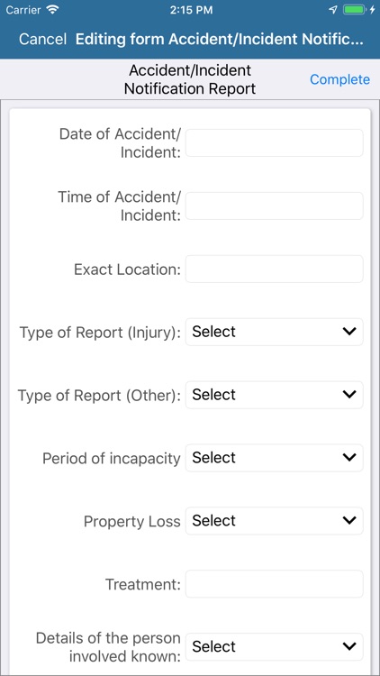 COINS mForms screenshot-3