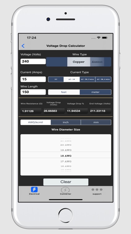 Electrical Calculator lite