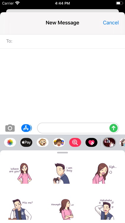 You & I : Daily Talk Stickers