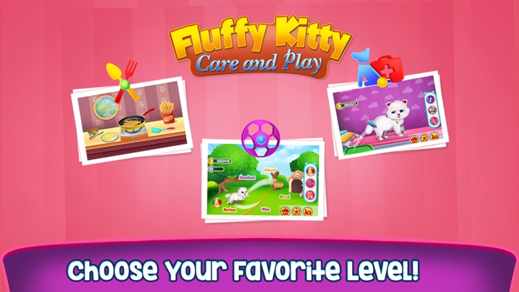 Fluffy Kitty Care And Play
