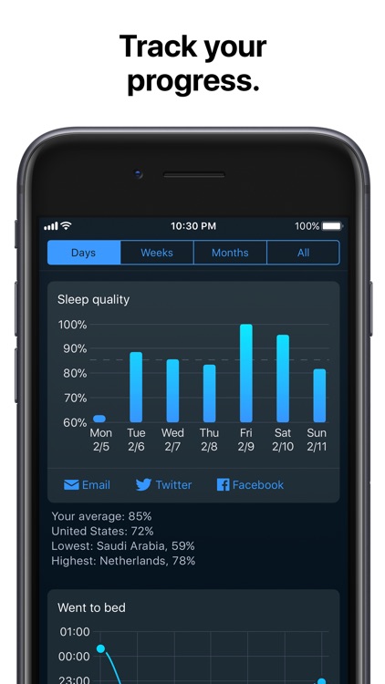 Sleep Cycle: smart alarm clock screenshot-4