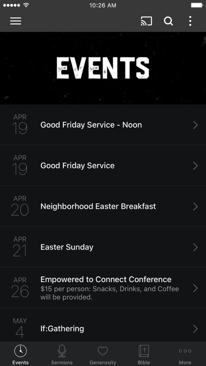 RVF Church App